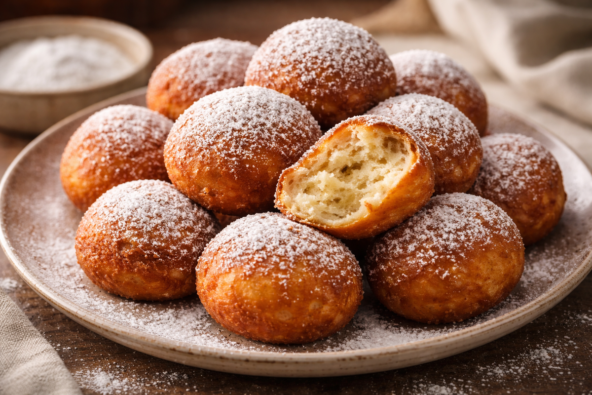 40 минут — и вкус из советского детства на столе: творожные пончики в сахарной пудре исчезают мгновенно 40 минут — и вкус из советского детства на столе: творожные пончики в сахарной пудре исчезают мгновенно