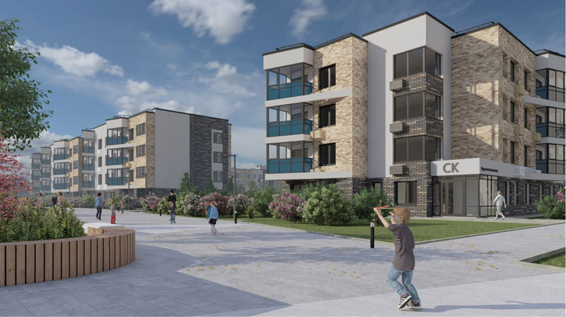 Жилой комплекс «Причал» – настоящий курорт в черте города  | Новый квартал «Причал» в Перми сочетает природу и комфорт современного города