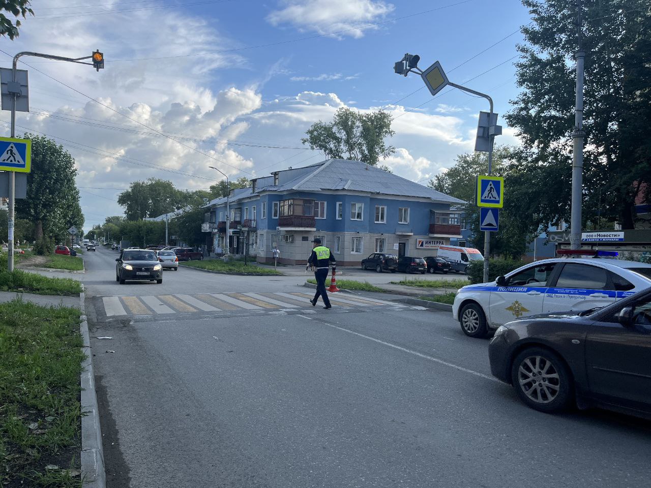 В Первоуральске пьяный водитель сбил 84-летнюю женщину 