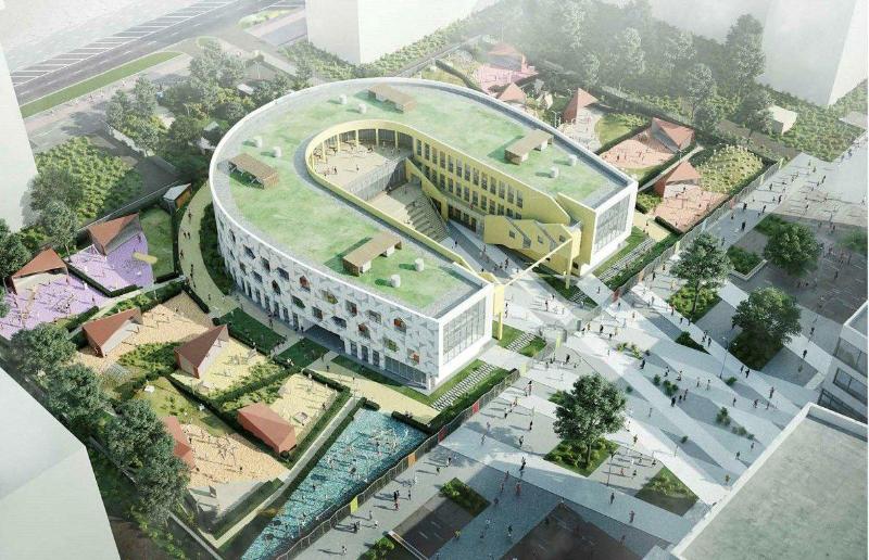 В Свердловской области построят детский сад уникальной формы | В Екатеринбурге возведут детский сад в виде подковы