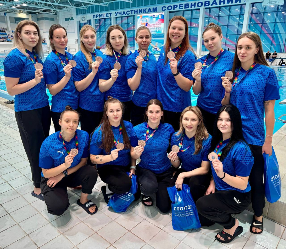 Первоуральские ватерполистки стали третьими на Кубке Губернатора Ленинградской области | Ватерполистки из Первоуральска взяли «бронзу» на Кубке Губернатора Ленинградской области
