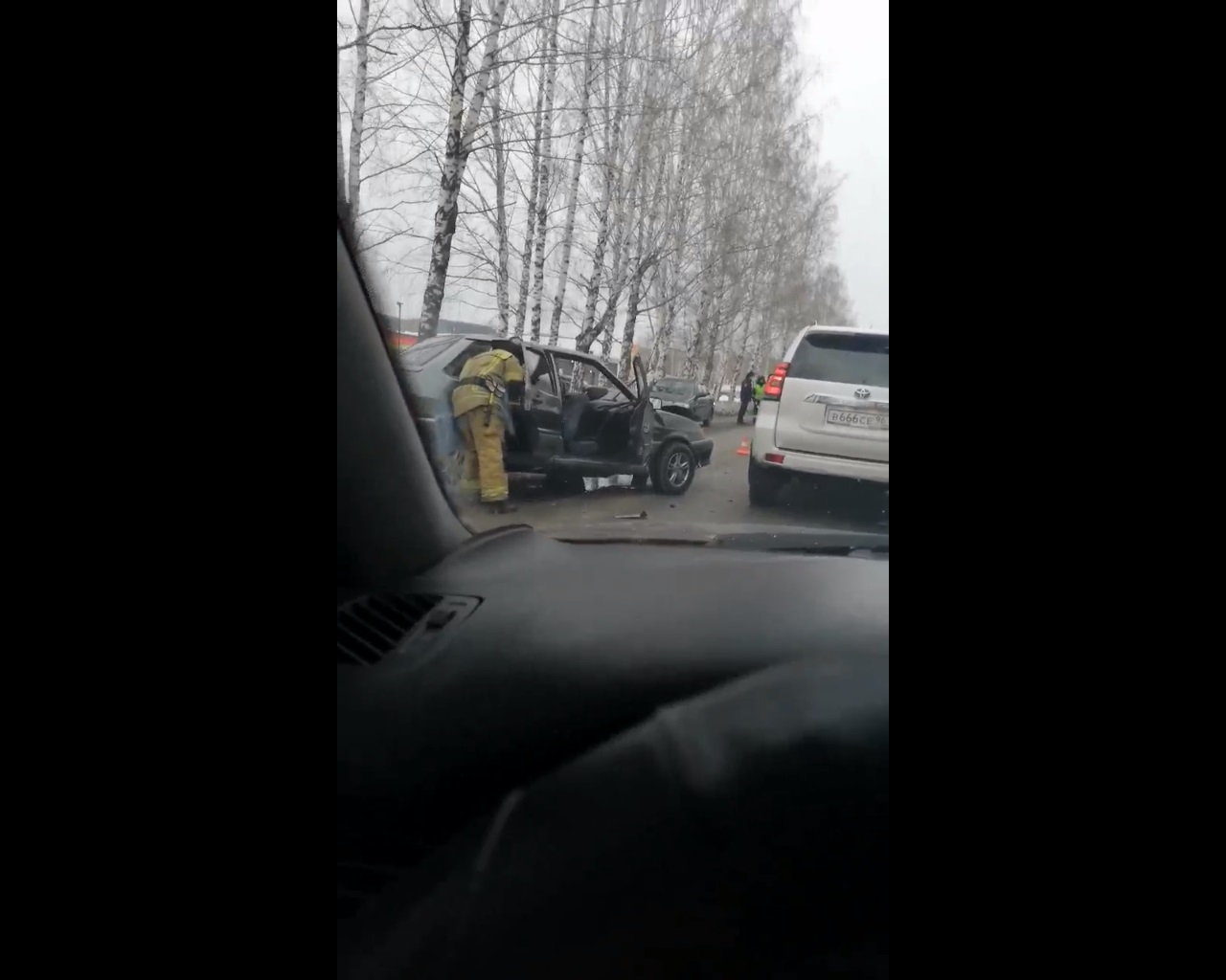 На окраине Первоуральска произошло серьёзное ДТП