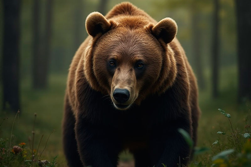 В Свердловской области возле СНТ «Ягодка» нашли женскую голову со следами зубов медведя | На Урале в лесу местные жители нашли женскую голову