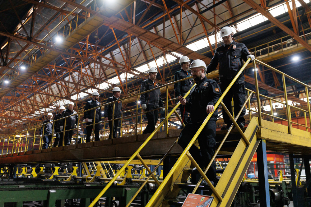 ТМК оценила систему безопасности труда на ПНТЗ | ТМК оценила систему безопасности труда на ПНТЗ