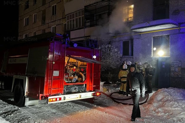 Накануне утром в Первоуральске в подвале пятиэтажки загорелась электропроводка