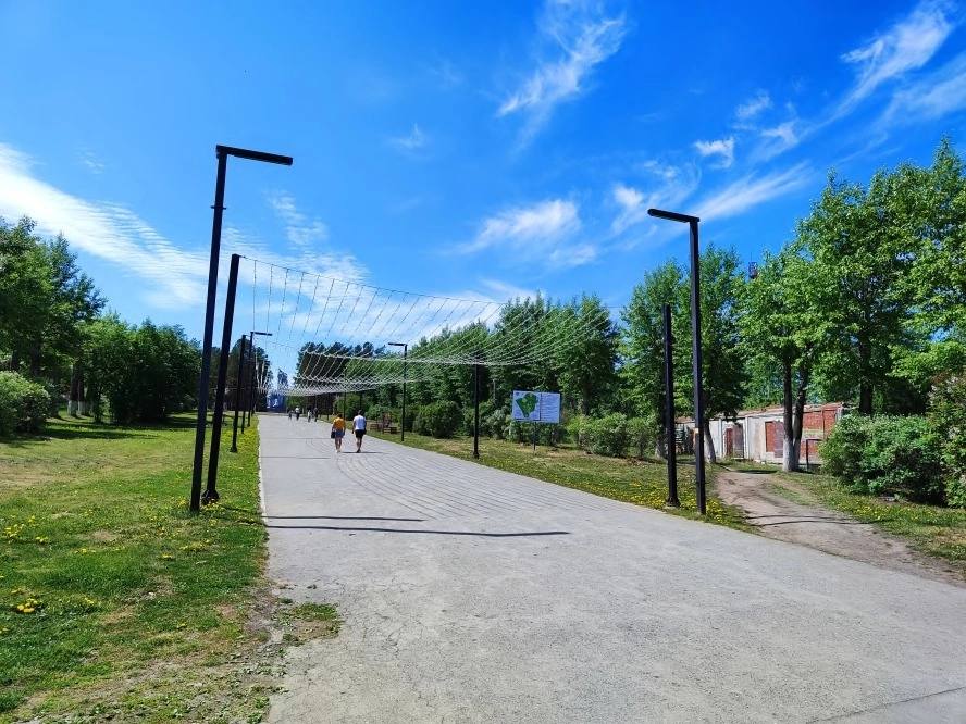 В Парк новой культуры завезут материалы для ремонта | В Первоуральске начнется ремонт парка