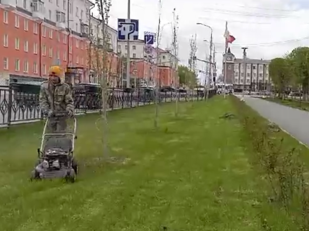 В Первоуральске началась работа по содержанию клумб на общественных пространствах | В Первоуральске началась работа по содержанию клумб на общественных пространствах