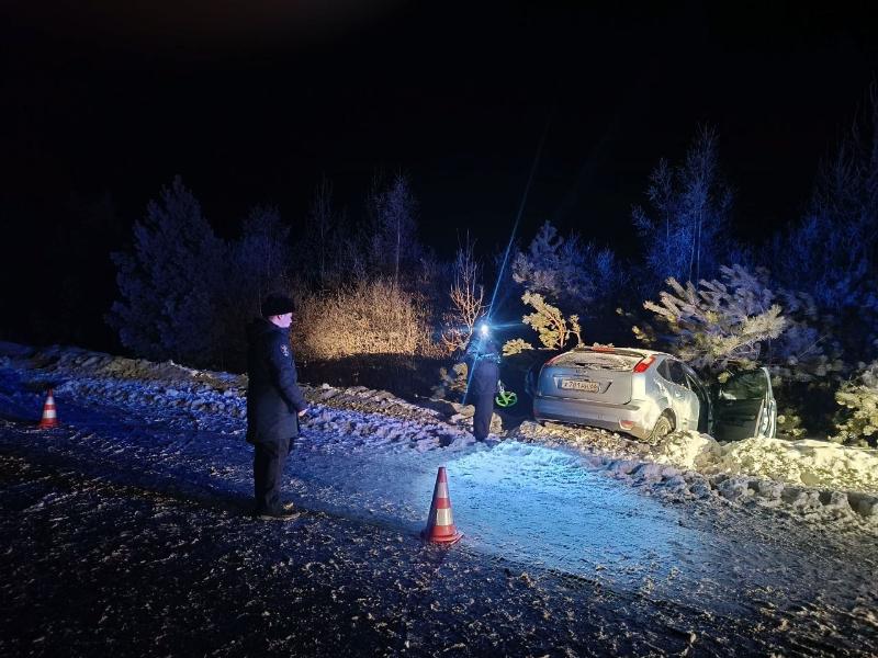 На Урале ночью произошло смертельное ДТП: женщина на высокой скорости въехала в дерево  | В Свердловской области машина на высокой скорости въехала в дерево: водитель погиб на месте