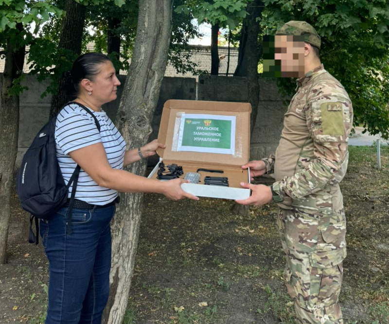 Уральские таможенники отправили детектор дронов в зону СВО | Сотрудники Свердловской таможни купили обнаружитель дронов для бойцов СВО