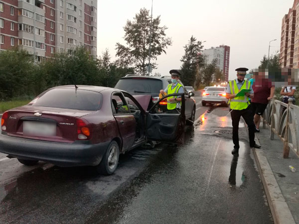 В Первоуральске нетрезвый водитель совершил ДТП