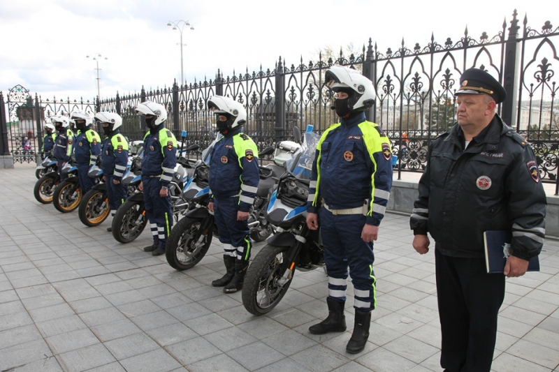 Свердловская полиция получила шесть новых мотоциклов для усиления мобильности   | Полиция Свердловской области получила шесть новых мотоциклов