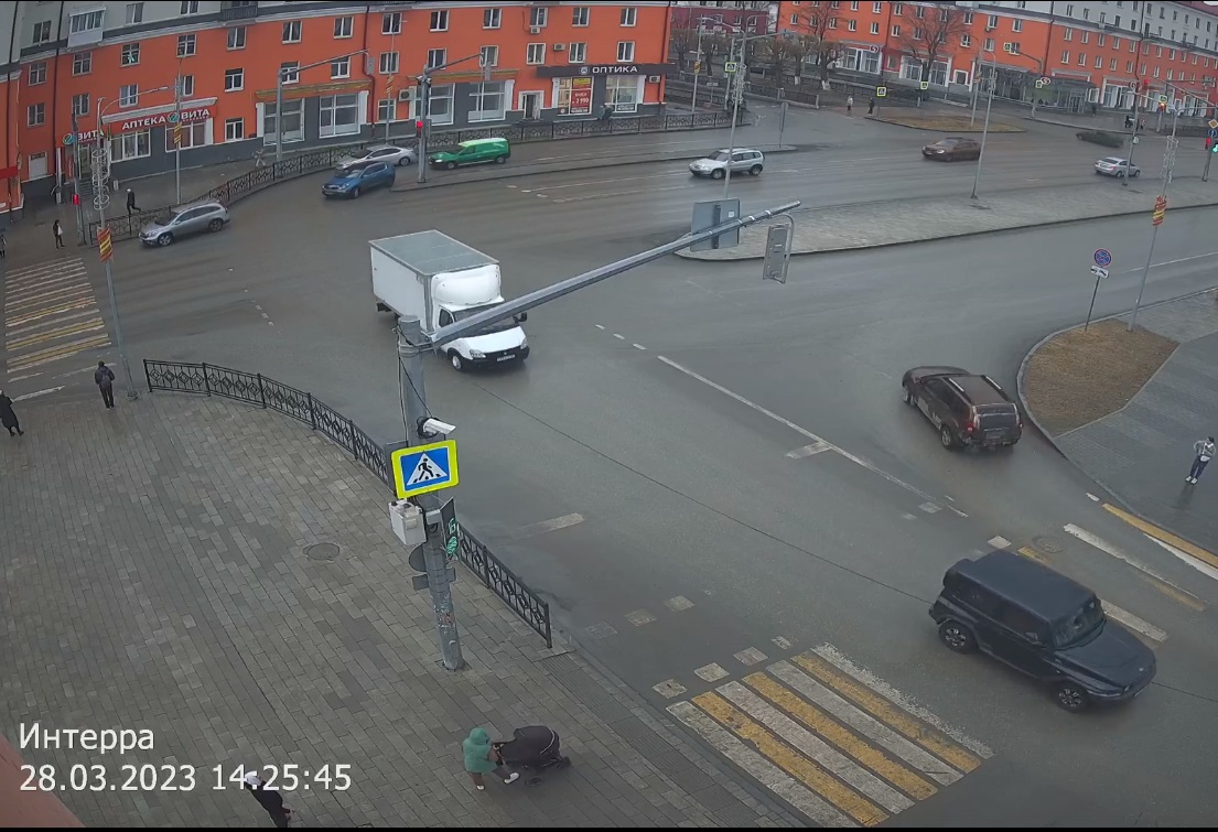 На площади Победы случилось два ДТП с разницей в полчаса