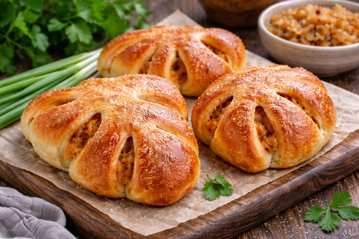 Я пеку пирожки-листики на кефире и майонезе: 2 ложки этого секрета делают тесто нежным сразу