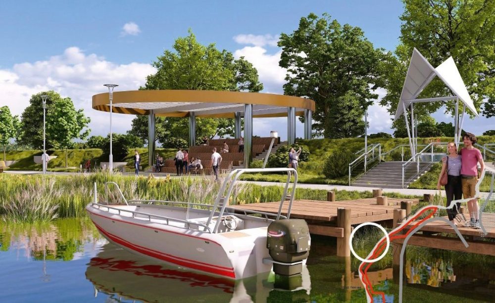 Набережная городского пруда Первоуральска станет Демидовским берегом