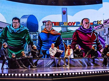 В действующем цехе ПНТЗ прошел показ эксклюзивного мультимедийного шоу к 20-летию ТМК