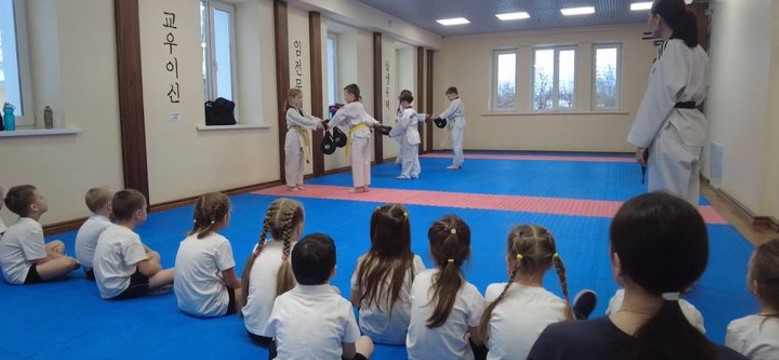 Первоуральские дошкольники посетили экскурсию в центре тхэквондо | Дошкольники Первоуральска познакомились с тхэквондо