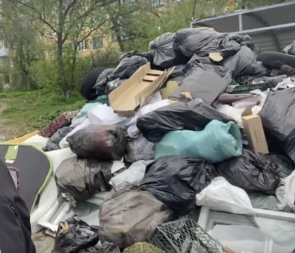 В Первоуральске появилась "Царь-помойка"  | На Урале появилась "Царь-помойка"