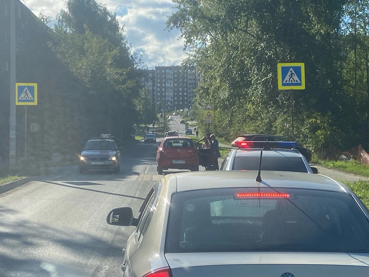 В Первоуральске на пешеходном переходе сбили женщину 