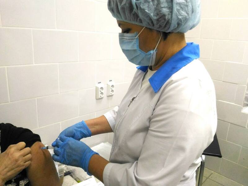 Медики привили от гриппа более 41 тысячи первоуральцев | В Первоуральске привились от гриппа более 41 тысячи человек